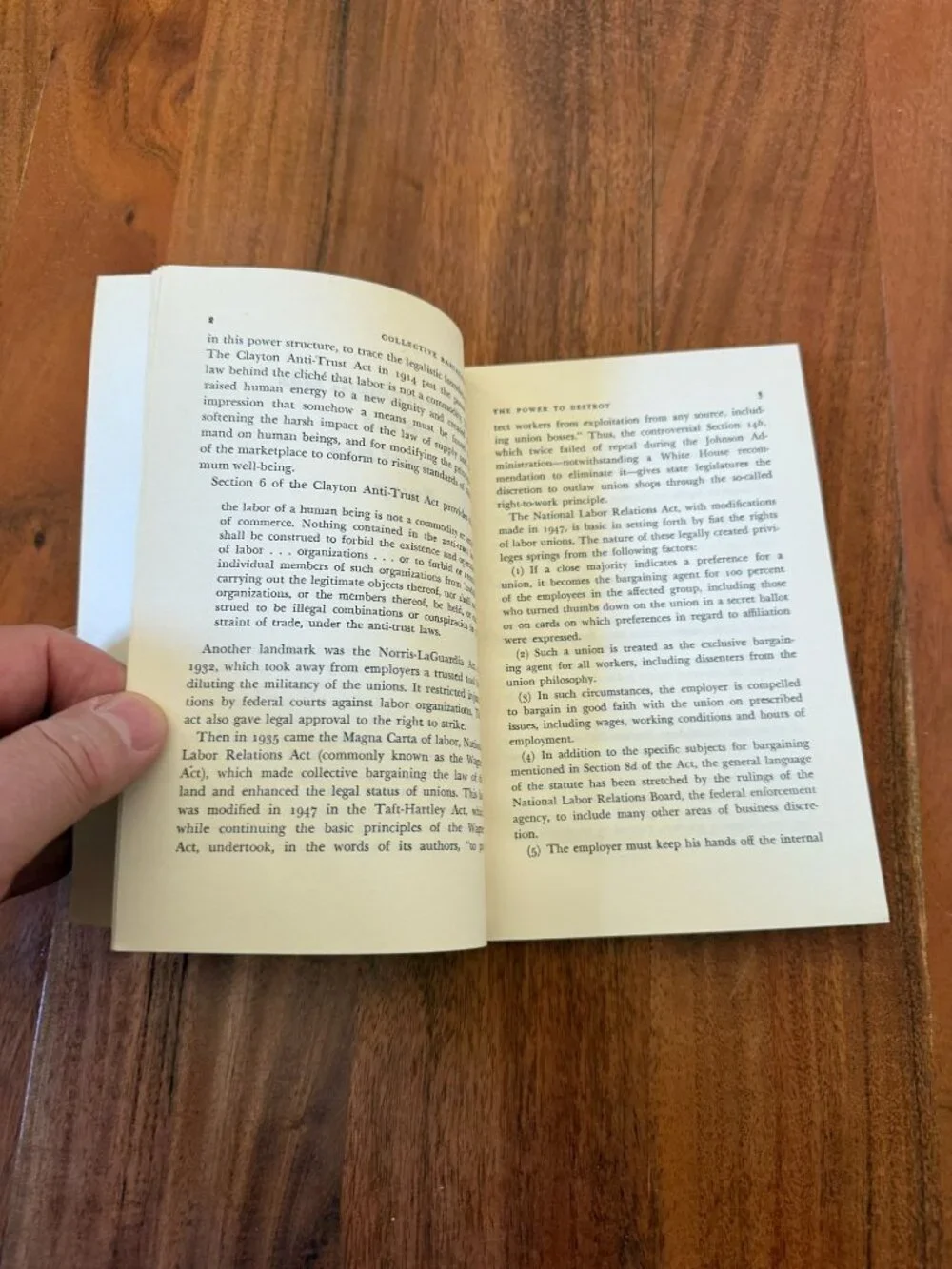 Collective Bargaining Merryle Rukeyser 1970 1st Delta Printing Vintage PB